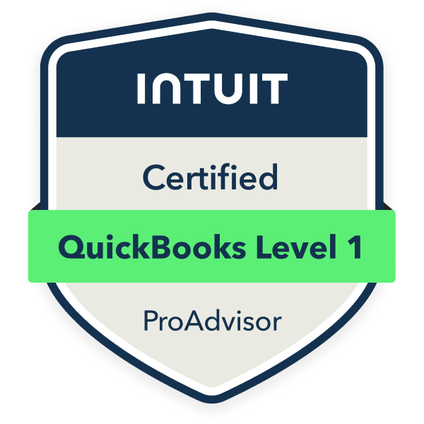 QBO Level 1 ProAdvisor